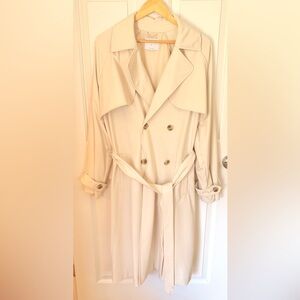 Old Navy Cream Trench Coat